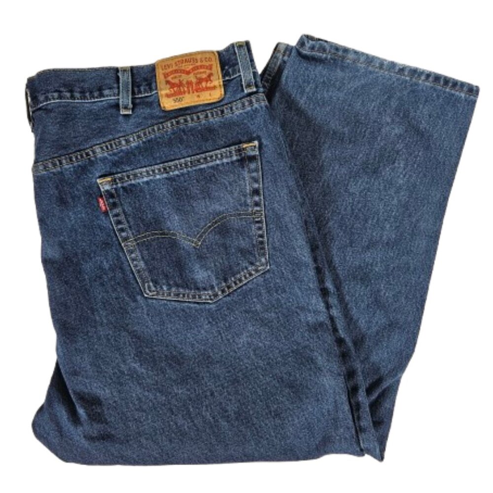 Levi's 550 Men's Blue Jeans Size W48 L29